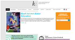 Desktop Screenshot of kunstzone.nl
