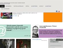 Tablet Screenshot of kunstzone.nl